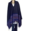 Evening Shawls and Wraps Wool Embroidered Outerwear 80 x 40 inches