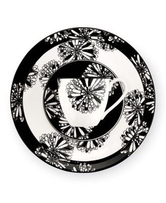 kate spade St. Kitts Dogwood Point Accent Plate, 9"