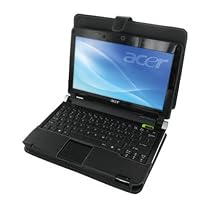 Bluetrade - Etui en cuir pour Netbook Acer Aspire One D150 (Compatible Batterie 6 Ou 9 Cellules)