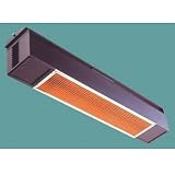 Sunpak 34,000 BTU Direct Spark Patio Heater – Ceiling/Wall Mount, Fuel Type: Propane (LP), Finish: Powder-Coat, Color: Onyx Black