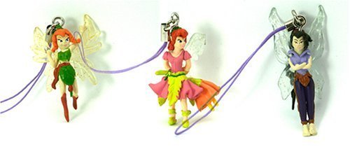 Disney Fairies Tinker Bell and Friends Charms Series 1 - 3 Phone Straps