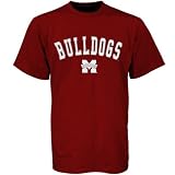 Mississippi State Bulldogs Maroon Arch Logo T-shirt