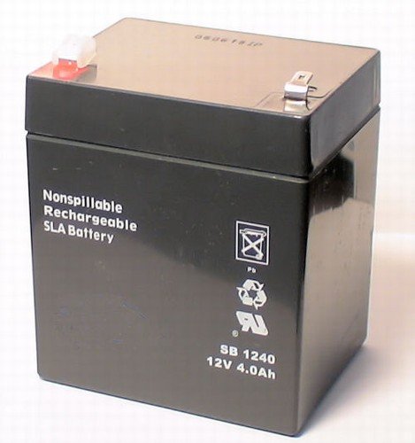 12 Volt 4 Amp Hour Alarm Battery