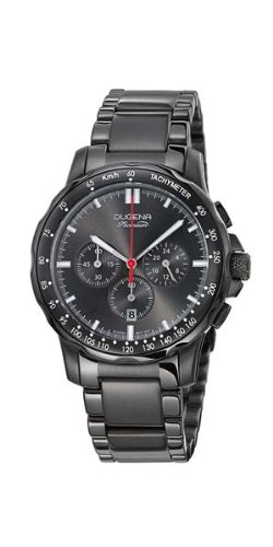 DUGENA Herrenuhr IMOLA EVO CHRONO BLACK 7000017