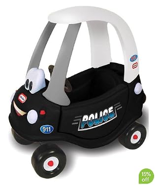 Little Tikes Cozy Coupe Police Car - 30th Anniversary Edition