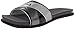 adidas Performance Women's SUPERCLOUD Plus Slide W Athletic Sandal,Black/Silver/Clear Grey,8 M US