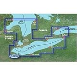 New-GARMIN VUS018R LAKE ERIE LAKE ST. CLAIR BLUECHART G2 - 30377