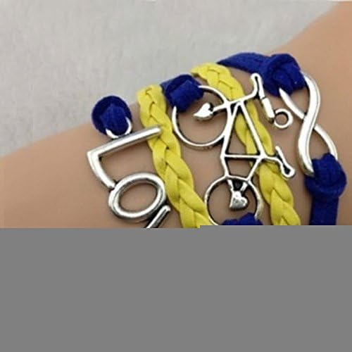 perfectadornment Multilayer Braided Wristband Rope Chain Hand Woven Bracelet