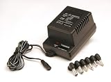 VX 79NP - MULTI-PURPOSE AC TO DC VOLTAGE CONVERTER - 1000MA - COMES WITH MULTIPLE OUTPUT TIPS (1.5, 3, 4.5, 6, 7.5, 9 and 12 Volts)