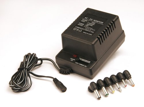 VX 79NP - MULTI-PURPOSE AC TO DC VOLTAGE CONVERTER - 1000MA - COMES WITH MULTIPLE OUTPUT TIPS (1.5, 3, 4.5, 6, 7.5, 9 and 12 Volts)