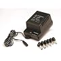 VX 79NP - MULTI-PURPOSE AC TO DC VOLTAGE CONVERTER - 1000MA - COMES WITH MULTIPLE OUTPUT TIPS (1.5, 3, 4.5, 6, 7.5, 9 and 12 Volts)