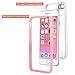 iPhone 6 Case,ULAK [Lumenair Series] LED Case iPhone 6 (4.7) Incoming Call Flash Hybrid Case Cover with (Transparent+White) PC Hard Back Case + Luminous Soft Bumper Frame Case For iPhone 6 (4.7 inch) (Pink)