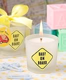 Baby on Board Candle Favors Set of 25