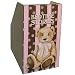 Cocoa Cabana Teddy Book Organizer in Pink