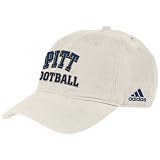 adidas Pittsburgh Panthers White Football Slouch Hat