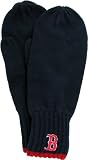 Boston Red Sox Navy Whale Knit Mittens