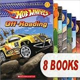 Hot Wheels Reader Mega Pack (8 Books) (Scholastic Reader Level 1, Cave Race!; Drag Race!; Monster Trucks!; Off-Roading; Race the World!; Street Heat; Volcano Blast!; Wild Rides)