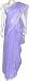 

Mothers Day Gift - Indian Sari with Chikan Embroidery on Cotton with Blouse & Petticoat Purple (chsari073)