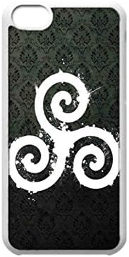 SHUSHUTOU Triskele Symbol Snap-on Hard Back Case Cover Shell for iphone 5C -1269