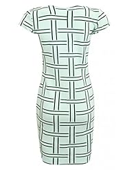 Elastane/Polyester Bodycon Dress/Mini Dress 