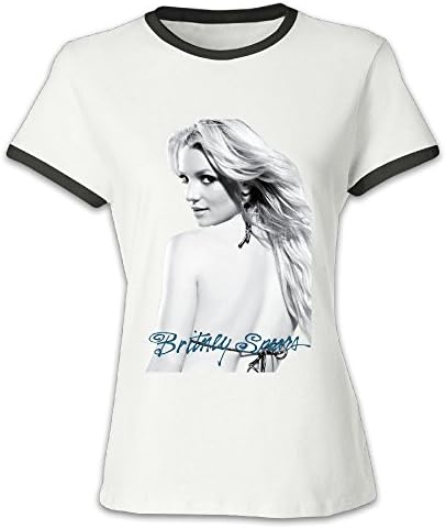 Rock Pop Britney Spears Tour 2016 Poster T Shirt For Women Black
