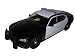 2006 Dodge Charger R/T Hemi Unmarked Police Car With 2 Sets of Light Bars 1:18 Black/White
