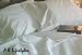 Short Queen Sheet Set Camper or RV sheets 60x75 100% Cotton, 300 thread count Color: White