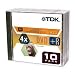 TDK DVD+R 4.7 GB/Go / 120 Minute - Case of 50, INDIVIDUAL WRAP