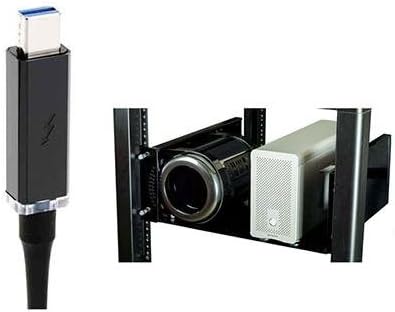 Magma 3 Slot Thunderbolt 2 to PCIe Expansion with Mac Pro Rackmount Kit - BUNDLE - with Corning 10m Thunderbolt Active Optical Cable