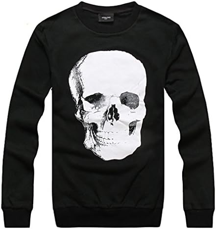 Sweatshirt Casual Street Hoodies Slim Cool Tshirt Hip Hop For Young Size XL