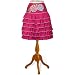 Fuchsia Linen Tiered Skirt (Petite, Tall & Misses Sizes XS-3X)