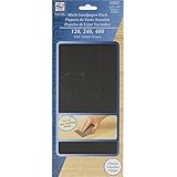 Loew Cornell, Sandpaper Pack, Coarse, Medium and Fine Grit