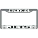 New York Jets Chrome License Plate Frame
