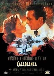 Casablanca 50th Anniversary Framed Movie Poster