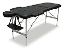 OneTouch Massage Euro-Light Series Light Weight Portable Massage Table Black 6L