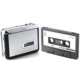 GMYLE(TM) Tape to PC USB Cassette-to-MP3 Converter Capture Adapter Audio Music Player with Reverse Function (User Manual & Software are included at the CD)
