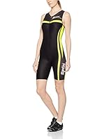 Santini Culotte Ciclismo Argo (Negro / Amarillo)
