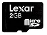Lexar MicroSDカード 2GB アダプタなし SDMI2GB-231N