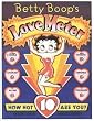 Betty Boop Love Meter Sign
