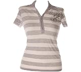 Tea Stain Women's Tickled Polo Cotton Shirt