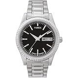 Timex Mens Classic Silver-Tone Bracelet Dress Watch #T2M555 by Timex