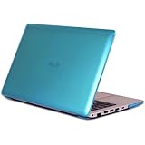 iPearl mCover Hard Shell Case for 11.6" ASUS VivoBook X202E / S200E / Q200E TouchScreen UltraBook laptop - Aqua
