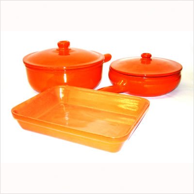 Terracotta Cookware Set in Orange Heat Diffuser: Heat Diffuser
