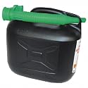 Cartrend 7740055 Reserve Kraftstoff-Kanister 5 Liter, PVC schwarz, RKK-Zulassung
