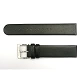 [モンディーン]MONDAINE Mondaine純正ストラップ ブラックレザー ブラッシュ尾錠 18mm幅 FE3118.20Q.1
