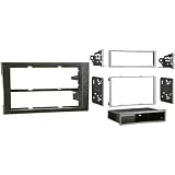 New Metra 02-08 Audi A4 Single Double Din Install Kit Scratch Resistant Matte Black Reviews