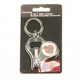 Ohio St Buckeyes 3-in-1 Key Chain / Bottle Opener / Nail Clipper
