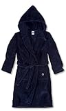 Sanetta Unisex - Kinder Bademantel 241750, Gr. 128, Blau (5155)
