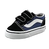 (バンズ) Vans OLD SKOOL ベビー 米国 4 ブルー スニーカー [並行輸入品]