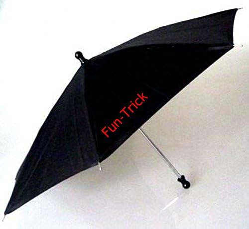 Umbrella Production (Medium) - Black / Magic Tricks/Magic Props/Parasol Production